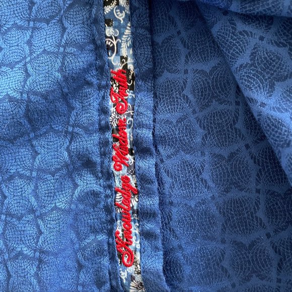 Robert Graham Sport Shirt - Blue - Large Classic Fit - Picture 2 of 6